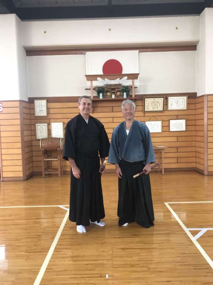 Yasuhito Asano Shihan y Pasqualino Sbraccia Sensei